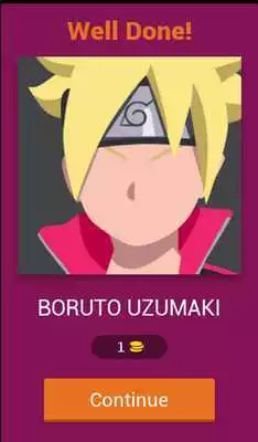 Play Guess Boruto character