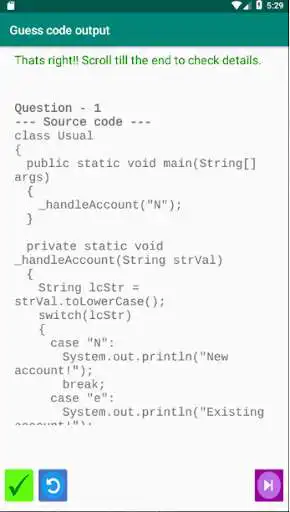Play Guess Code Output as an online game Guess Code Output with UptoPlay