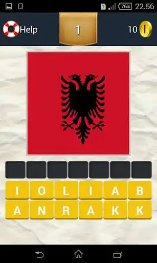 Play Guess Country Flag Names as an online game Guess Country Flag Names with UptoPlay