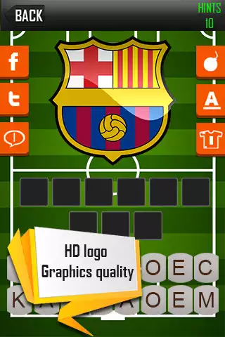 Play Guess Football PRO as an online game Guess Football PRO with UptoPlay