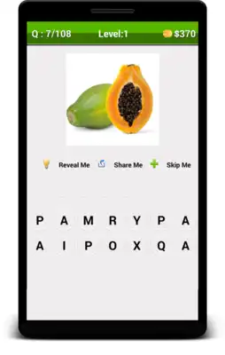 Play Guess Fruits  Vegetables Quiz