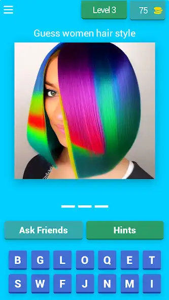 Play Guess Hair Style: Hair Strokes as an online game Guess Hair Style: Hair Strokes with UptoPlay
