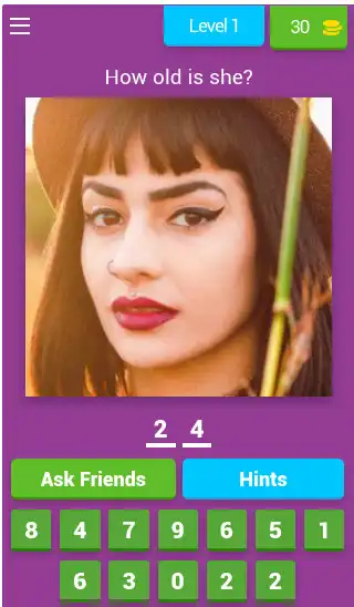 Play Guess Her Age Challenge 2022  and enjoy Guess Her Age Challenge 2022 with UptoPlay