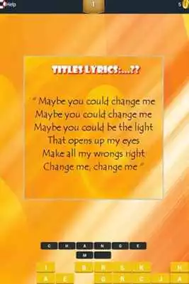 Play Guess Lyrics: Justin Bieber