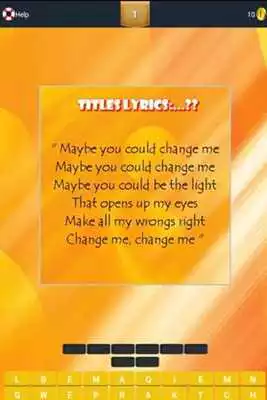 Play Guess Lyrics: Justin Bieber