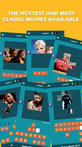 Play Guess Movie 2015 as an online game Guess Movie 2015 with UptoPlay