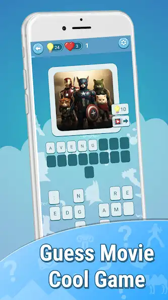 Play Guess movie film quiz games as an online game Guess movie film quiz games with UptoPlay