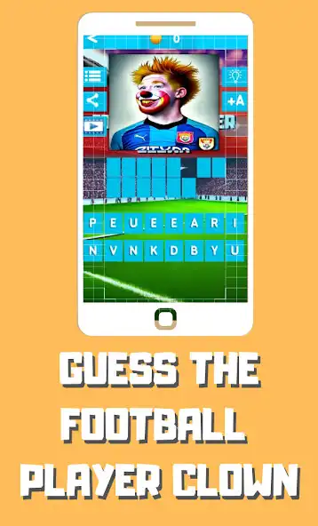 Play Guess: player football clown as an online game Guess: player football clown with UptoPlay
