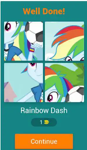 Play Guess pony Cartoon as an online game Guess pony Cartoon with UptoPlay