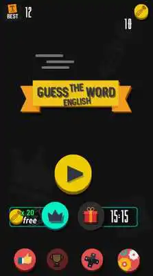 Play guess puzzel - english