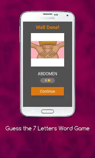 Play Guess the 7 Letters Word Game as an online game Guess the 7 Letters Word Game with UptoPlay