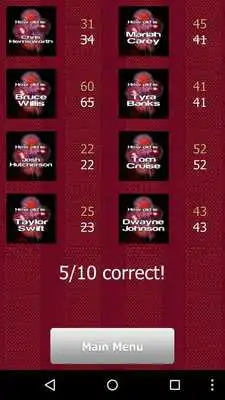 Play Guess the Age (Celebrities)