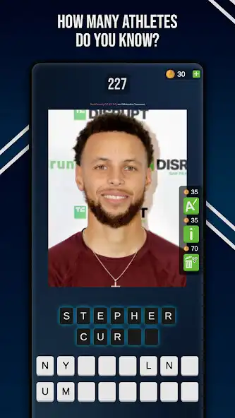 Play Guess the Athlete - Quiz as an online game Guess the Athlete - Quiz with UptoPlay