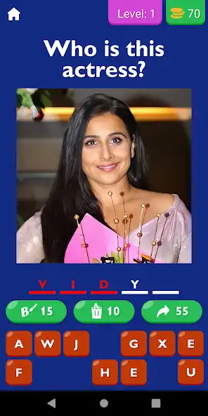 Play Guess The Bollywood Actress  and enjoy Guess The Bollywood Actress with UptoPlay