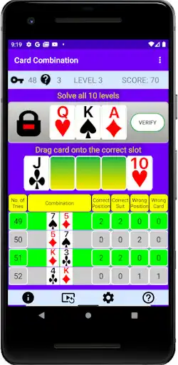 Play Guess the Card Combination  and enjoy Guess the Card Combination with UptoPlay