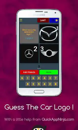 Play Guess The Car Logo as an online game Guess The Car Logo with UptoPlay