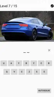 Play Guess The Car Model