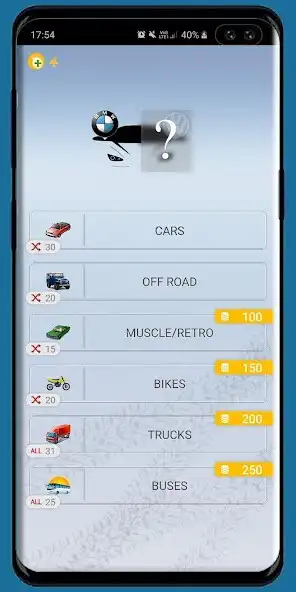 Play Guess The Car Quiz as an online game Guess The Car Quiz with UptoPlay