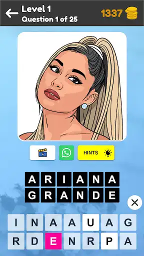 Play Guess the Celebrities as an online game Guess the Celebrities with UptoPlay