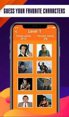 Play Guess the character - Word Quiz