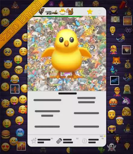 Play Guess The Emoji: Word Games Quiz as an online game Guess The Emoji: Word Games Quiz with UptoPlay
