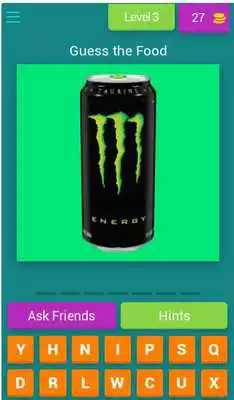 Play Guess The Food : Quiz