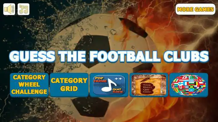 Play Guess The Football Club Game