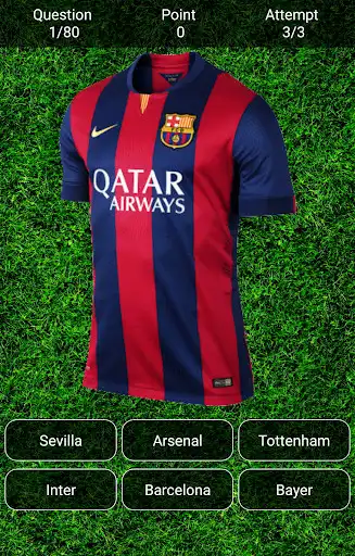 Play Guess the Football Club Shirt !  and enjoy Guess the Football Club Shirt ! with UptoPlay