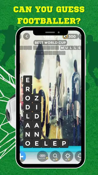 Play Guess the Footballer 2024 as an online game Guess the Footballer 2024 with UptoPlay