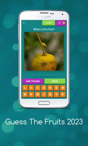 Play Guess The Fruits 2023 as an online game Guess The Fruits 2023 with UptoPlay