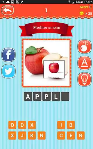 Play Guess the fruit as an online game Guess the fruit with UptoPlay