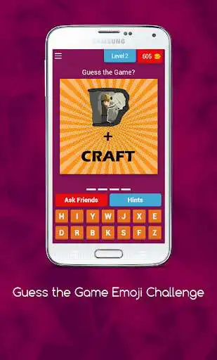 Play Guess the Game Emoji Challenge  and enjoy Guess the Game Emoji Challenge with UptoPlay