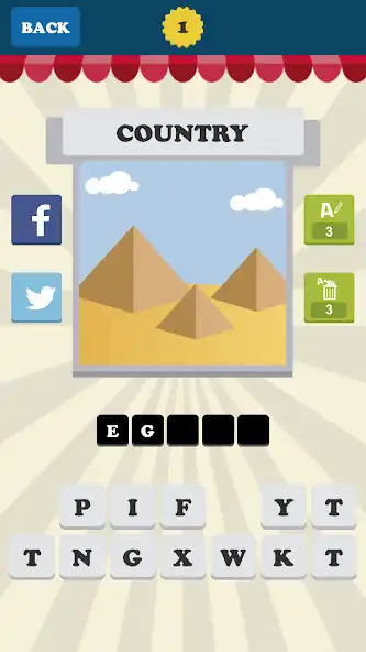 Play Guess the hidden word place as an online game Guess the hidden word place with UptoPlay