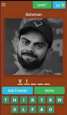 Play Guess the International Cricket Player