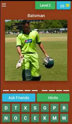 Play Guess the International Cricket Player