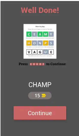 Play Guess the last word in worlde as an online game Guess the last word in worlde with UptoPlay