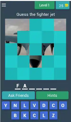 Play Guess the Military Plane as an online game Guess the Military Plane with UptoPlay