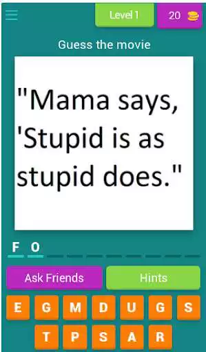 Play Guess the movie from the quote  and enjoy Guess the movie from the quote with UptoPlay