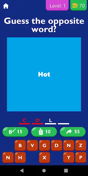 Play Guess The Opposite Word Game  and enjoy Guess The Opposite Word Game with UptoPlay