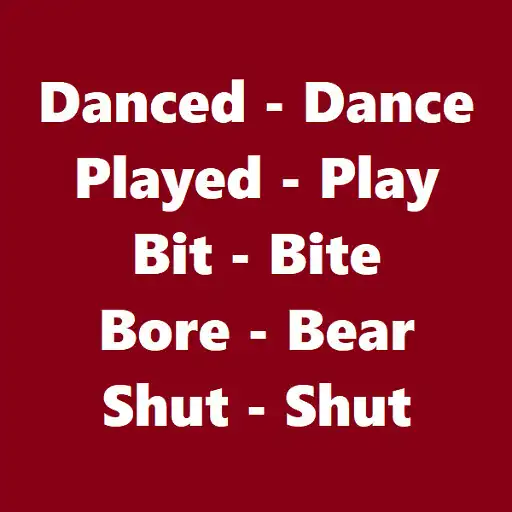 Play Guess The Present Tense Game APK