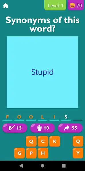 Play Guess The Synonym Game  and enjoy Guess The Synonym Game with UptoPlay
