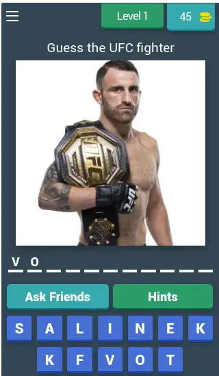 Play Guess The UFC Fighter  and enjoy Guess The UFC Fighter with UptoPlay