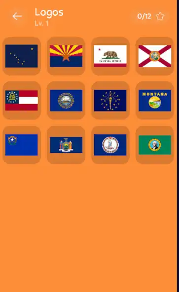 Play Guess the US state Flag as an online game Guess the US state Flag with UptoPlay