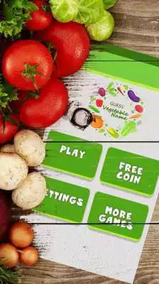 Play Guess the Vegetable Quiz - Name Games