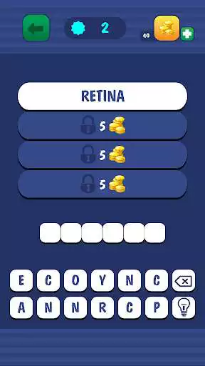 Play Guess the word for clues as an online game Guess the word for clues with UptoPlay
