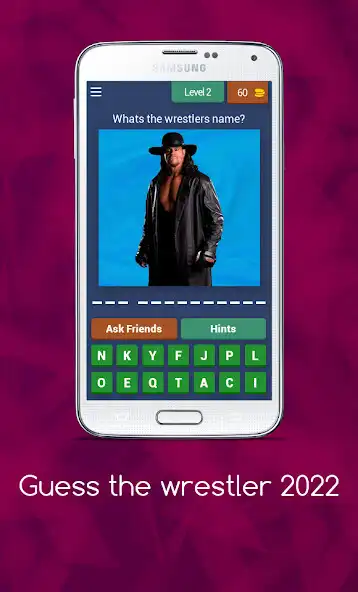 Play Guess the wrestler 2022 as an online game Guess the wrestler 2022 with UptoPlay