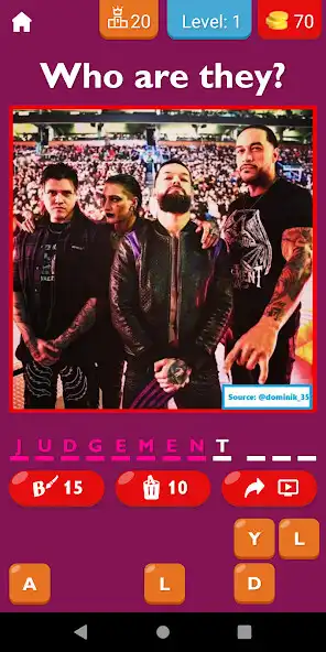 Play Guess The WWE Teams  and enjoy Guess The WWE Teams with UptoPlay