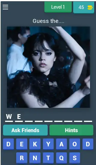 Play Guess Wednesday Cast  and enjoy Guess Wednesday Cast with UptoPlay