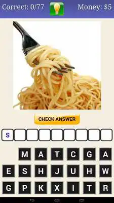 Play Guess What The Food Quizz Game