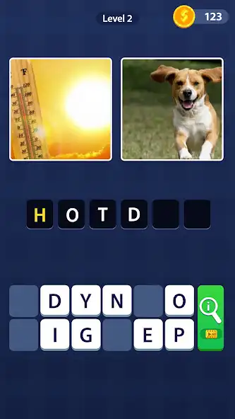 Play Guess Word - 2 pic 1 word as an online game Guess Word - 2 pic 1 word with UptoPlay
